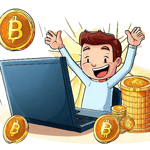 Des ballons de football et des bitcoins